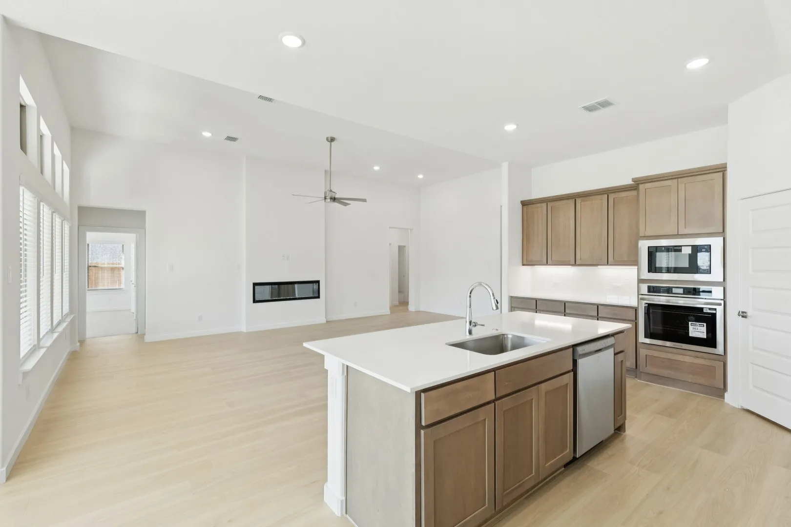 Kitchen in the Gilmour II home plan by Trophy Signature Homes – REPRESENTATIVE PHOTO