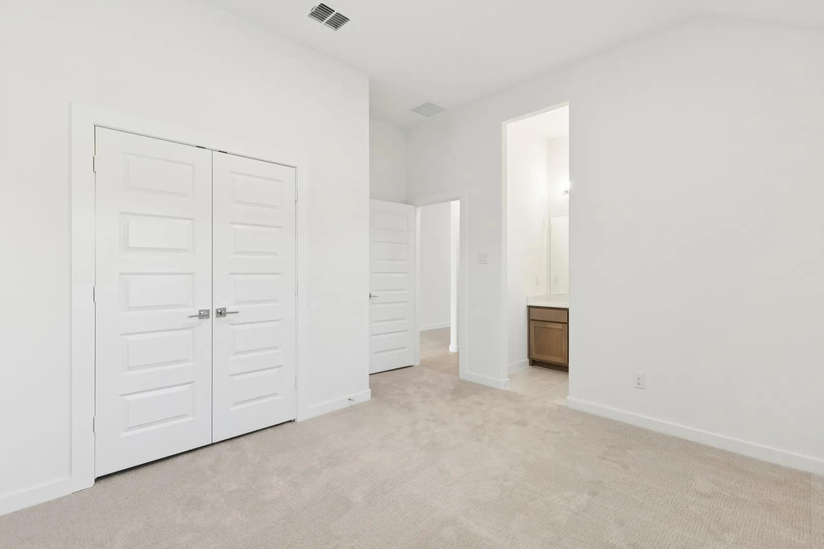 Bedroom in the Gilmour II home plan by Trophy Signature Homes – REPRESENTATIVE PHOTO