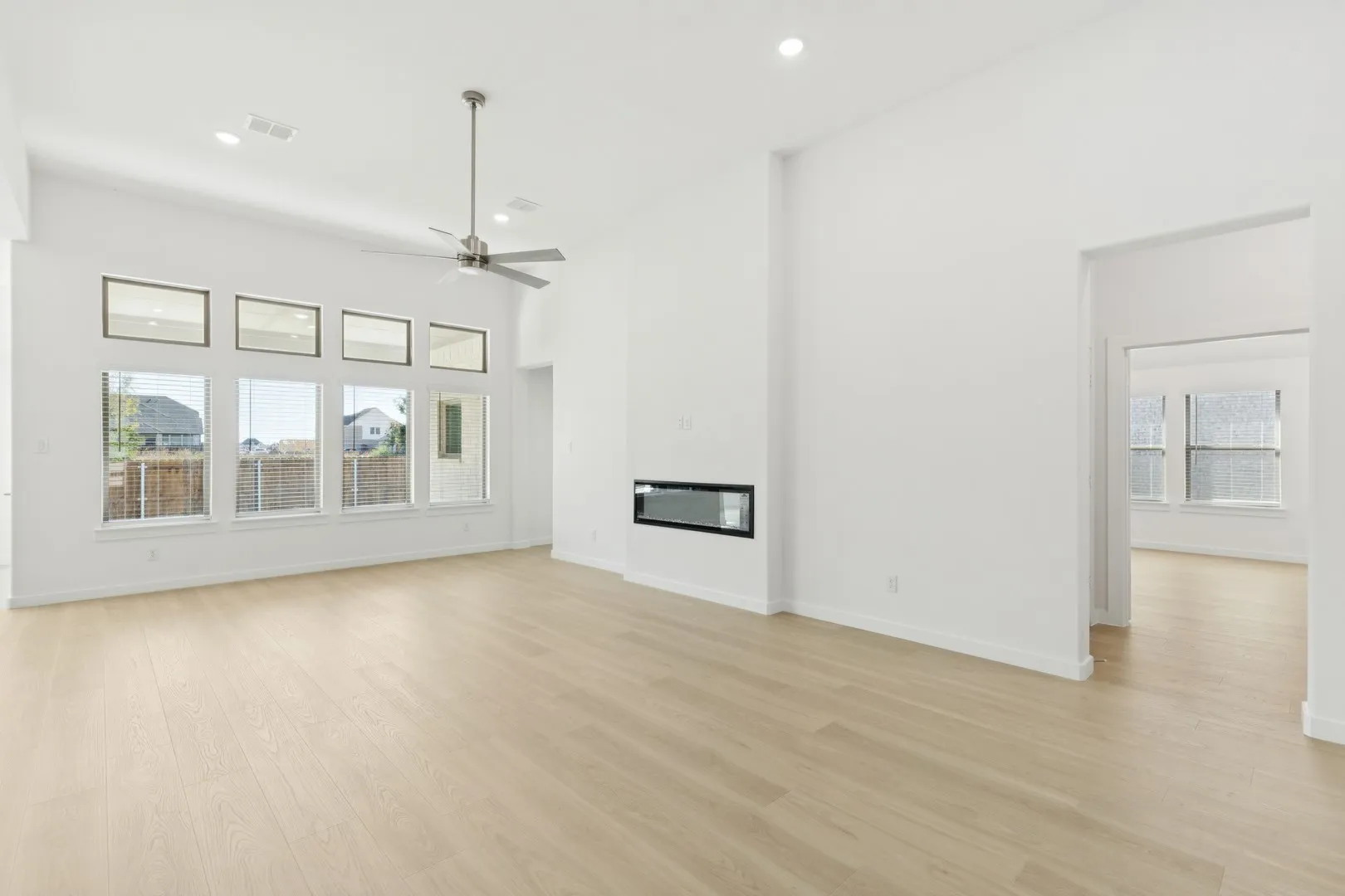 Living Room in the Gilmour II home plan by Trophy Signature Homes – REPRESENTATIVE PHOTO
