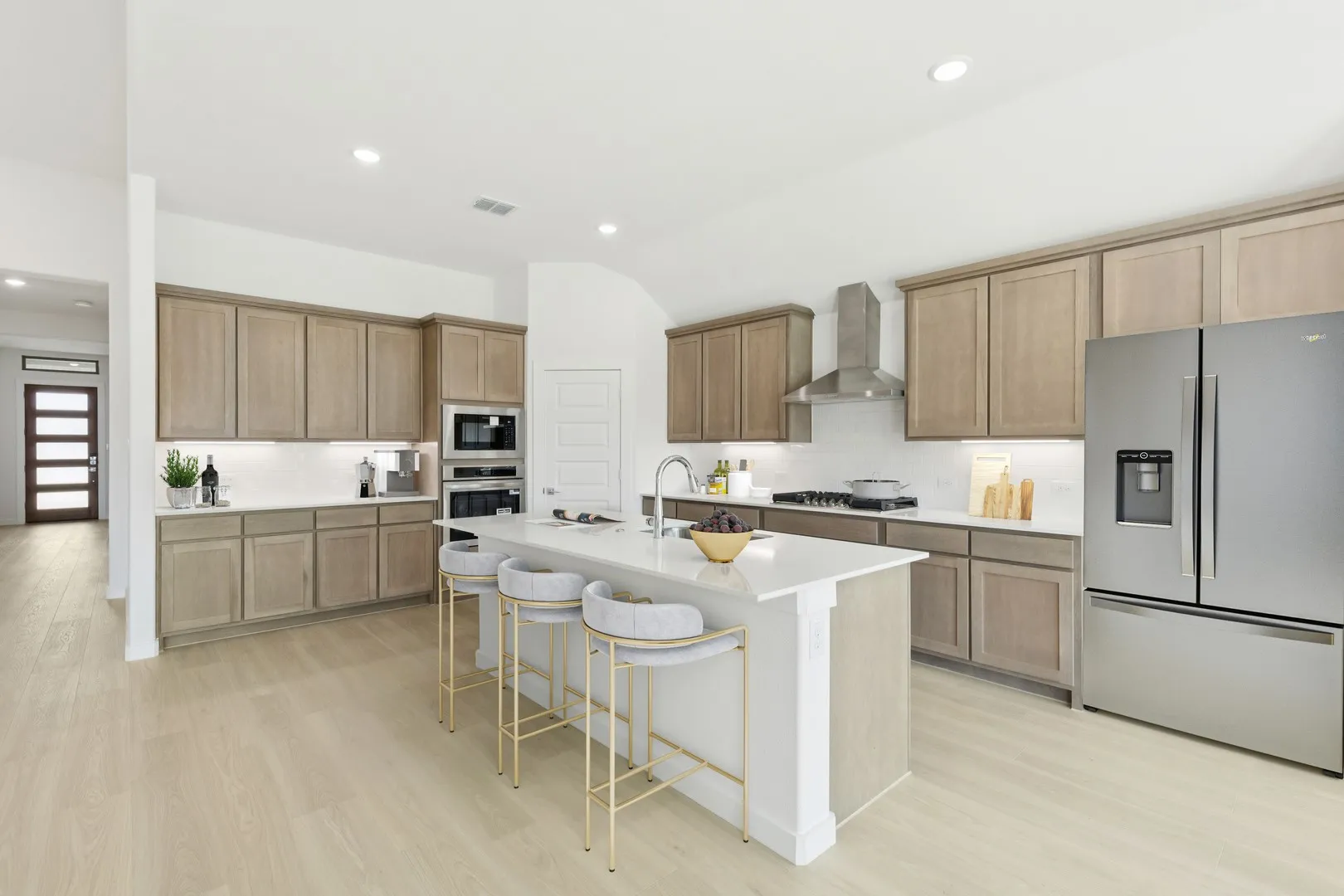 Kitchen in the Gilmour II home plan by Trophy Signature Homes – REPRESENTATIVE PHOTO