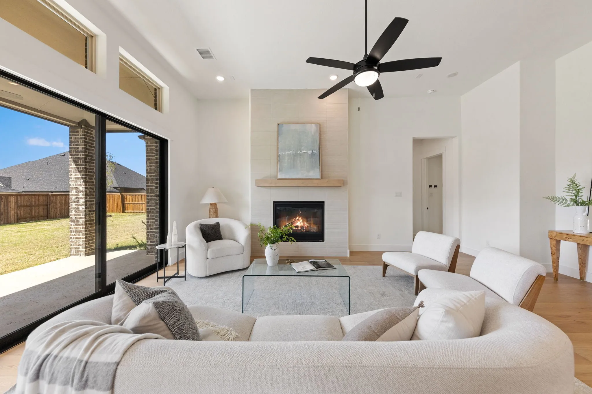 Memories are waiting to be made when the entire family gathers round your beautiful new family room fireplace!