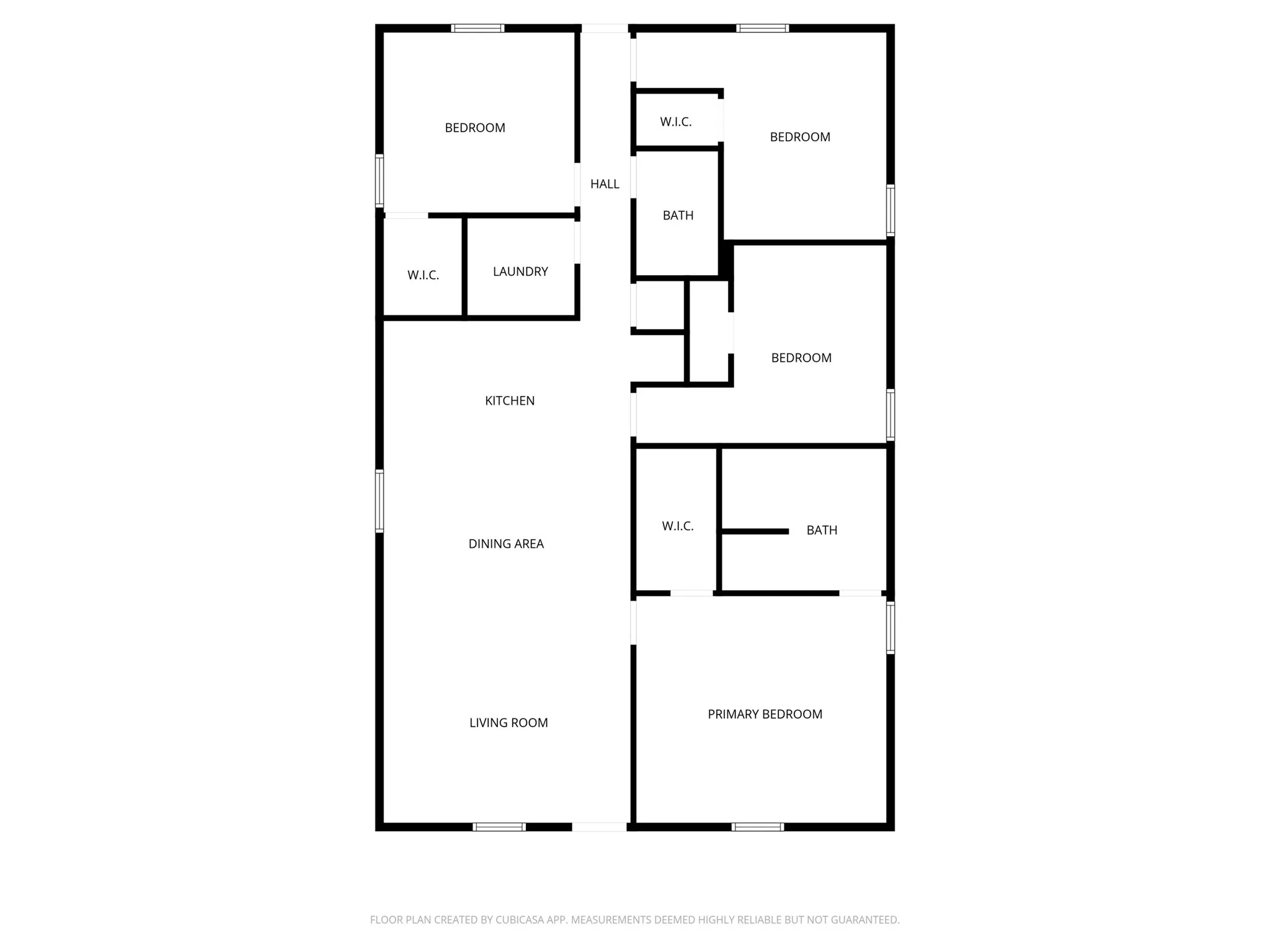 View of room layout