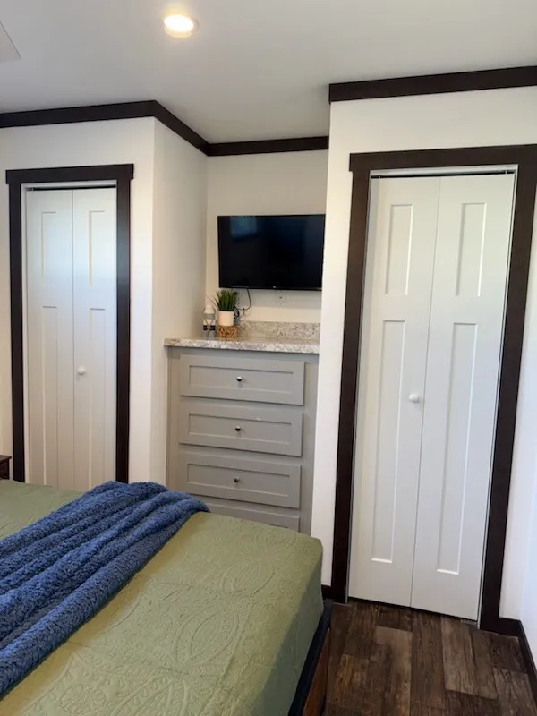 Built in dress and two closets