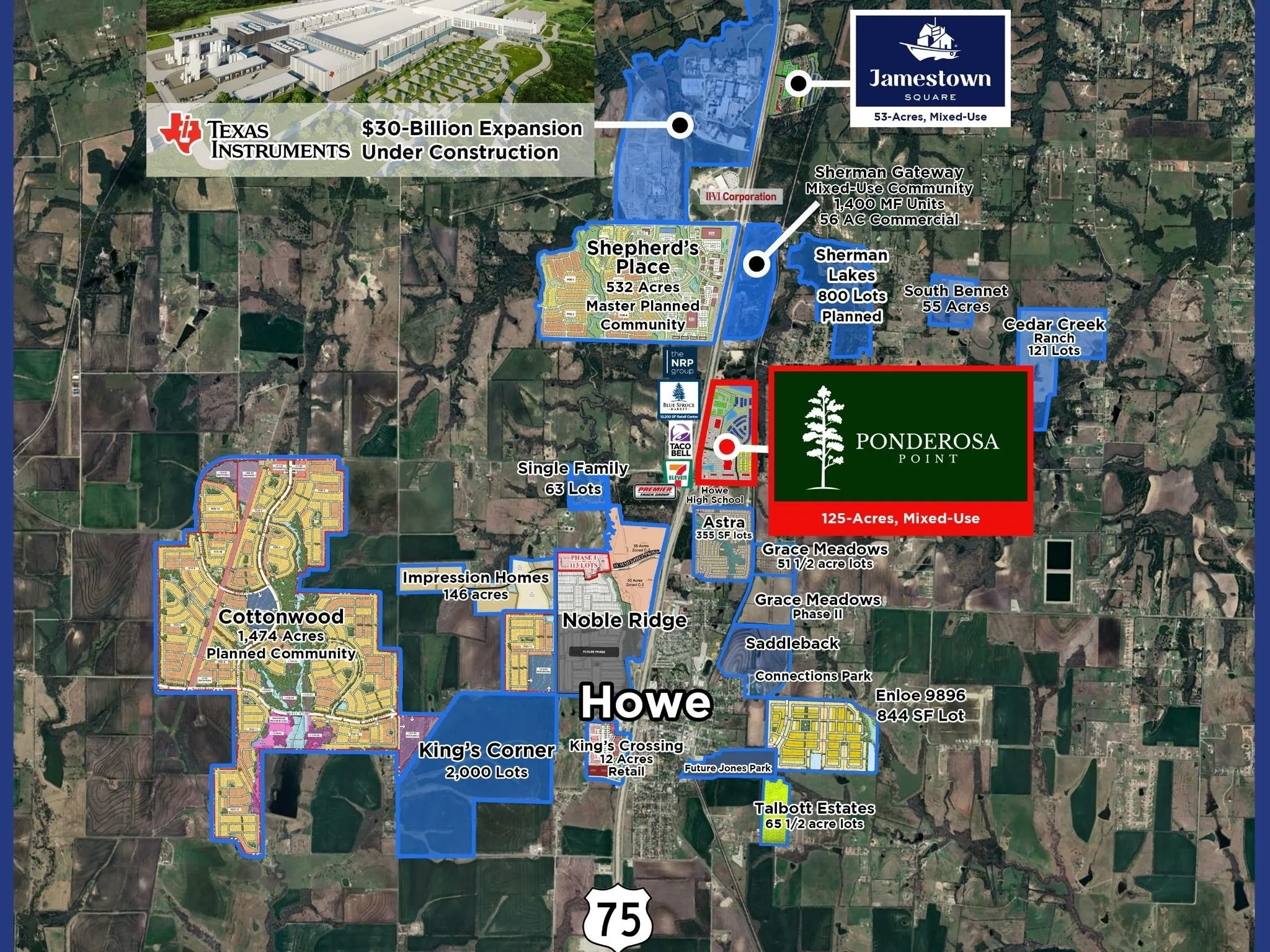 Area Growth Map
