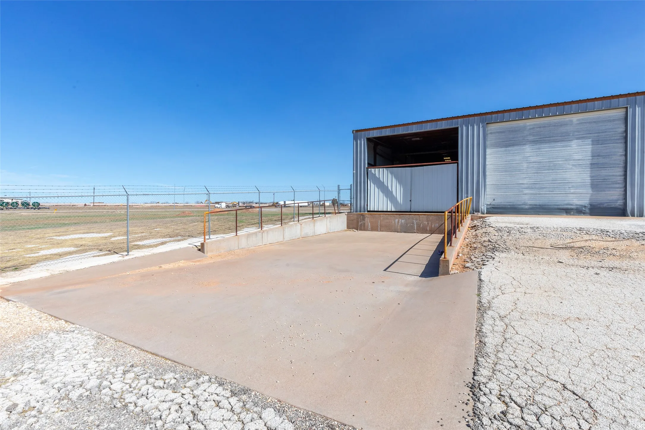 Depressed Loading Dock