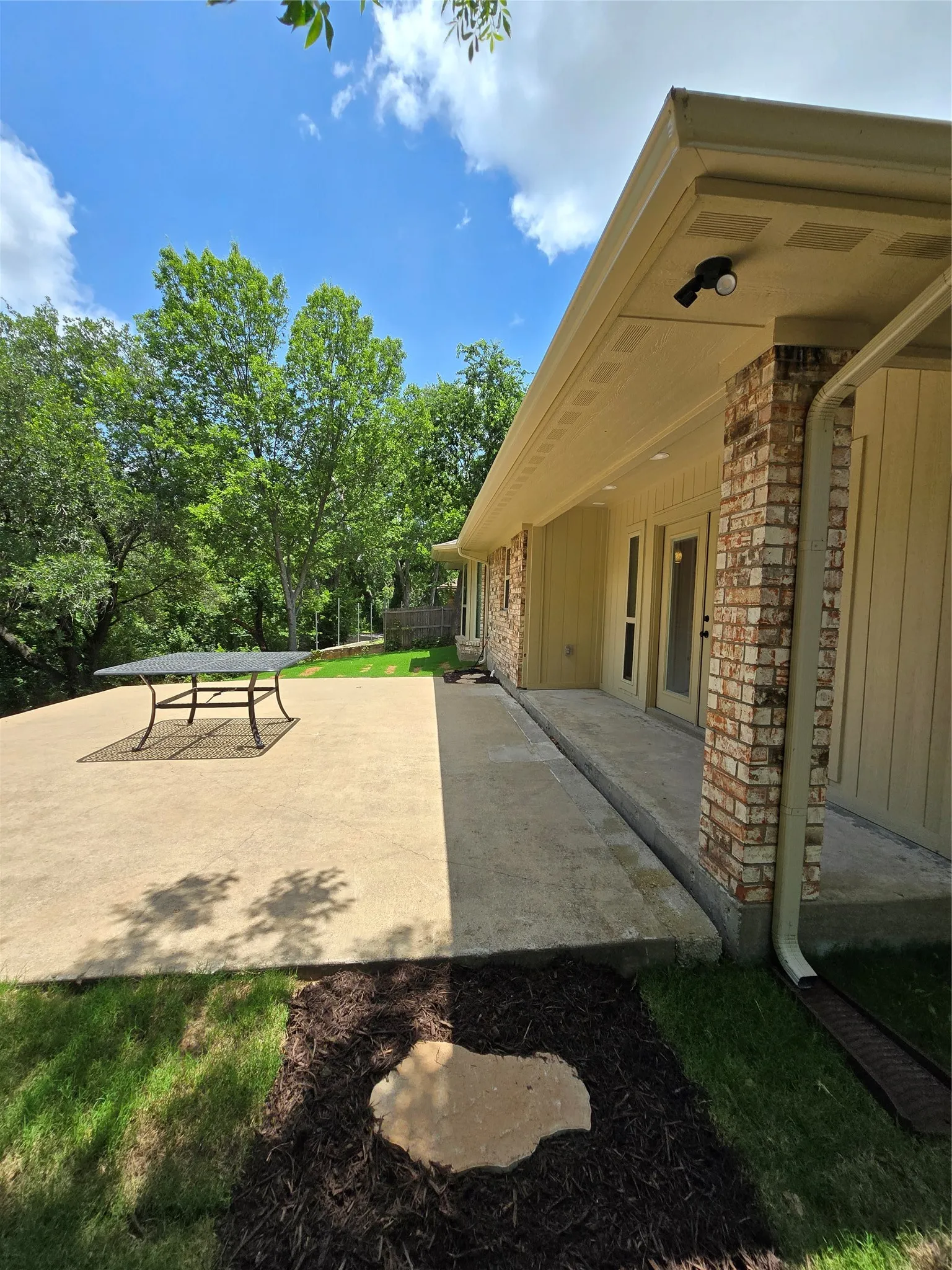 View of yard featuring a patio area