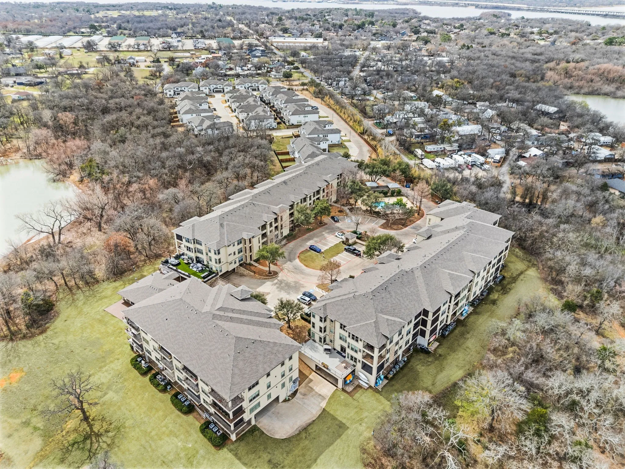 Bird's eye view of community
