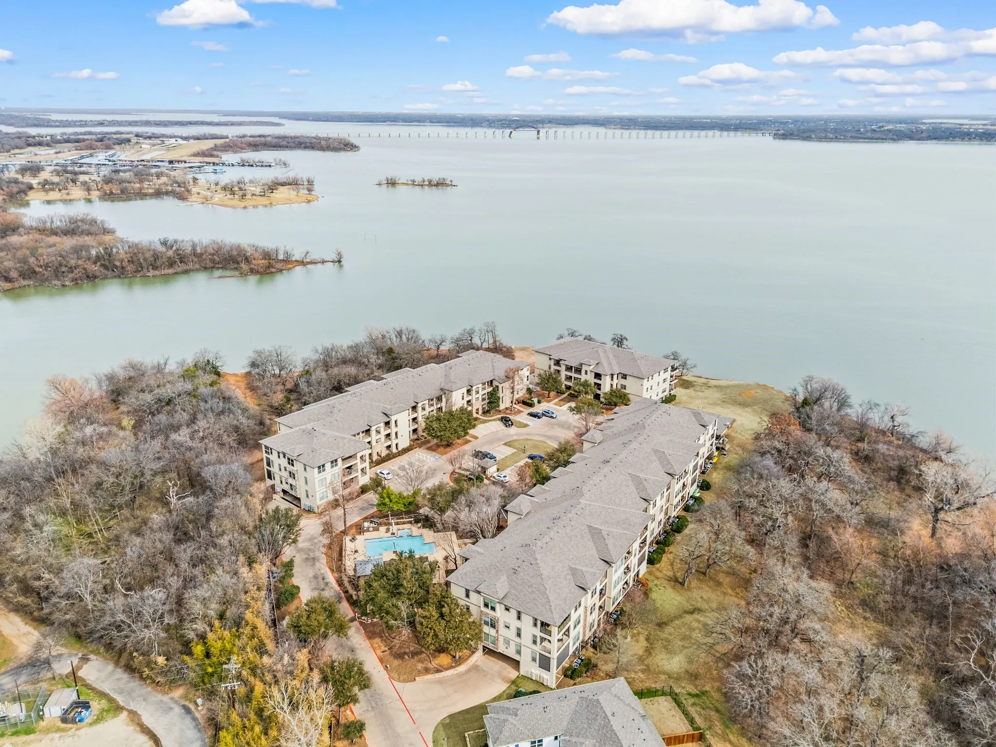 Drone / aerial view