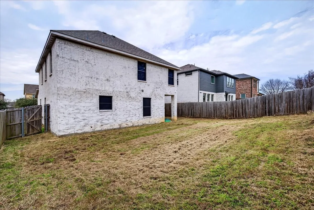showing the back covered back patio