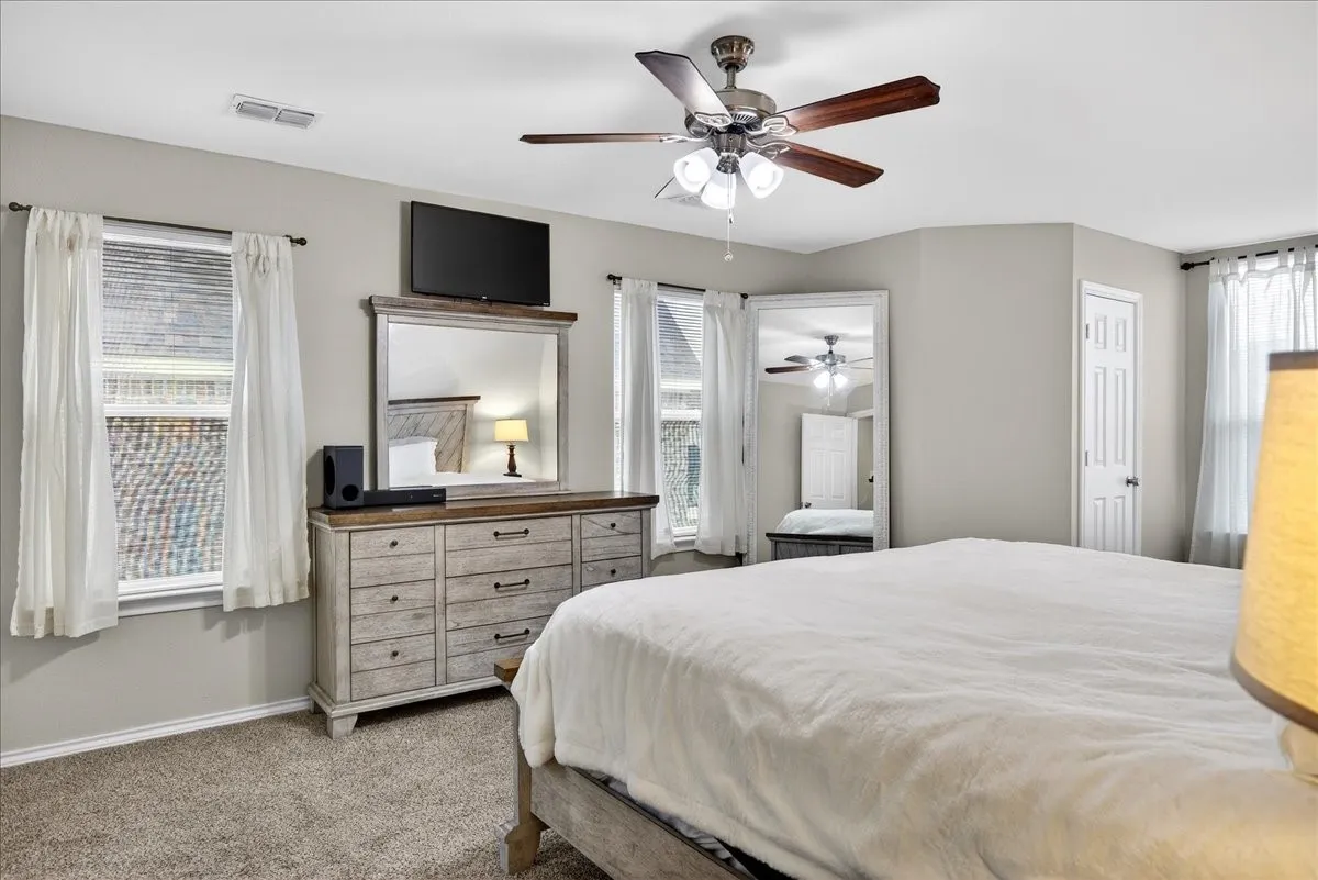 Primary bedroom, lots of space