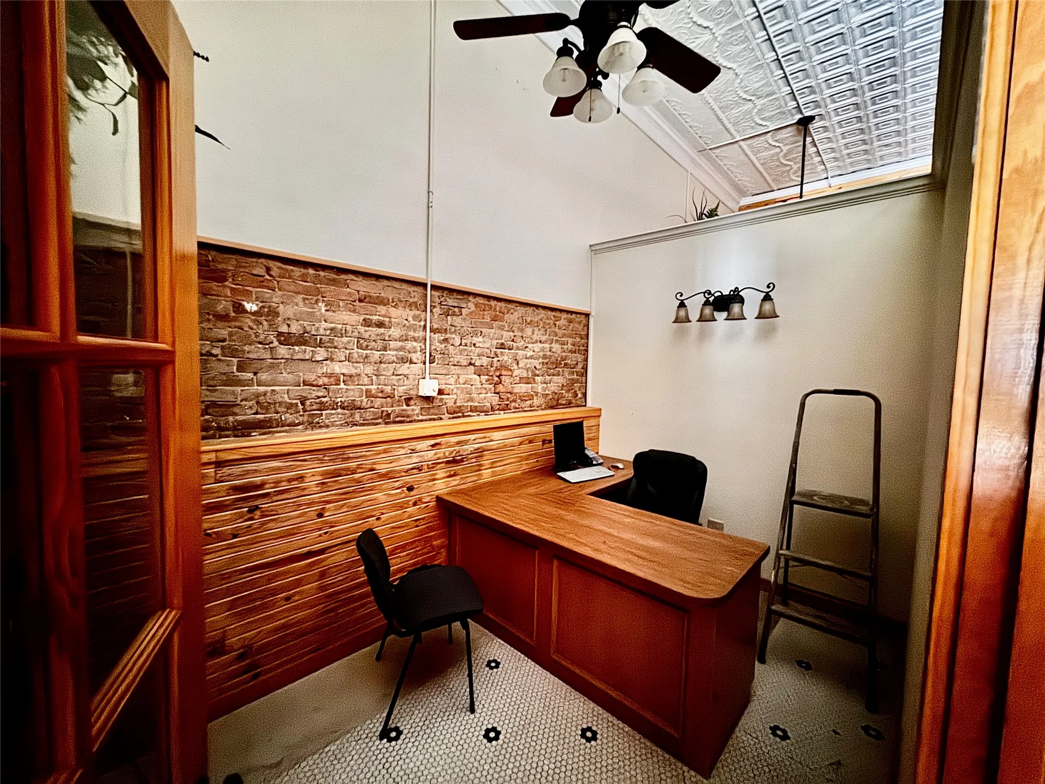 A picture of one of the offices