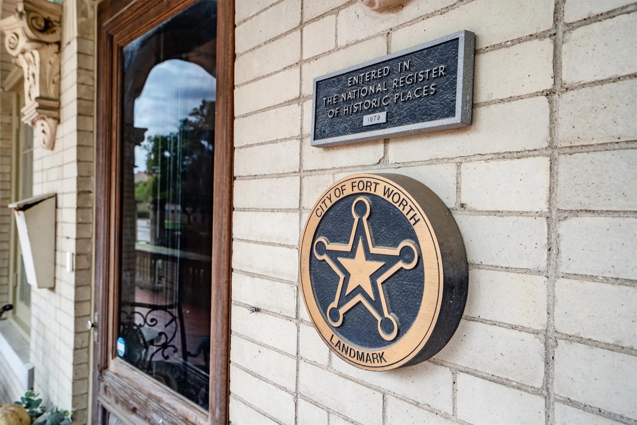 The home is included in the National Register of Historic Places and a Landmark in the city of Fort Worth.