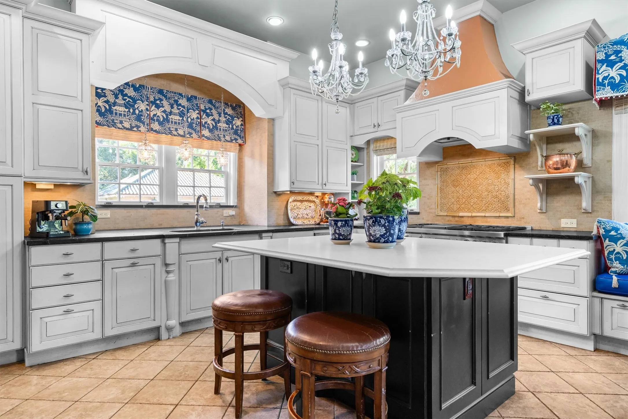 This kitchen was designed for both culinary creativity and effortless entertaining.