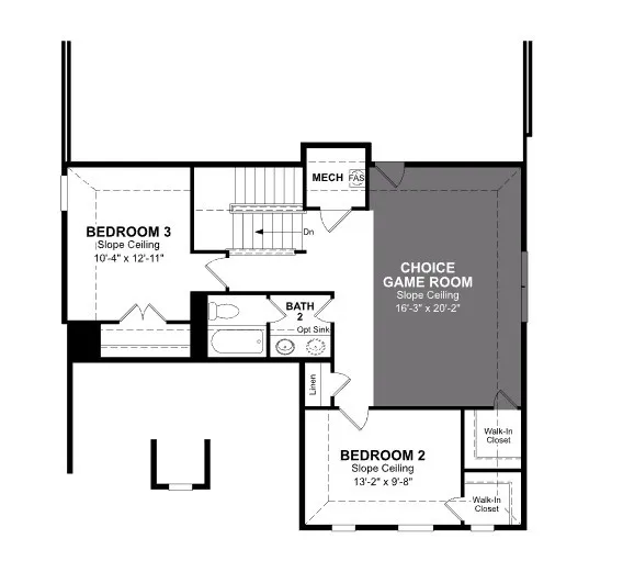 Beazer Homes Stark Farms Cascade Floorplan.