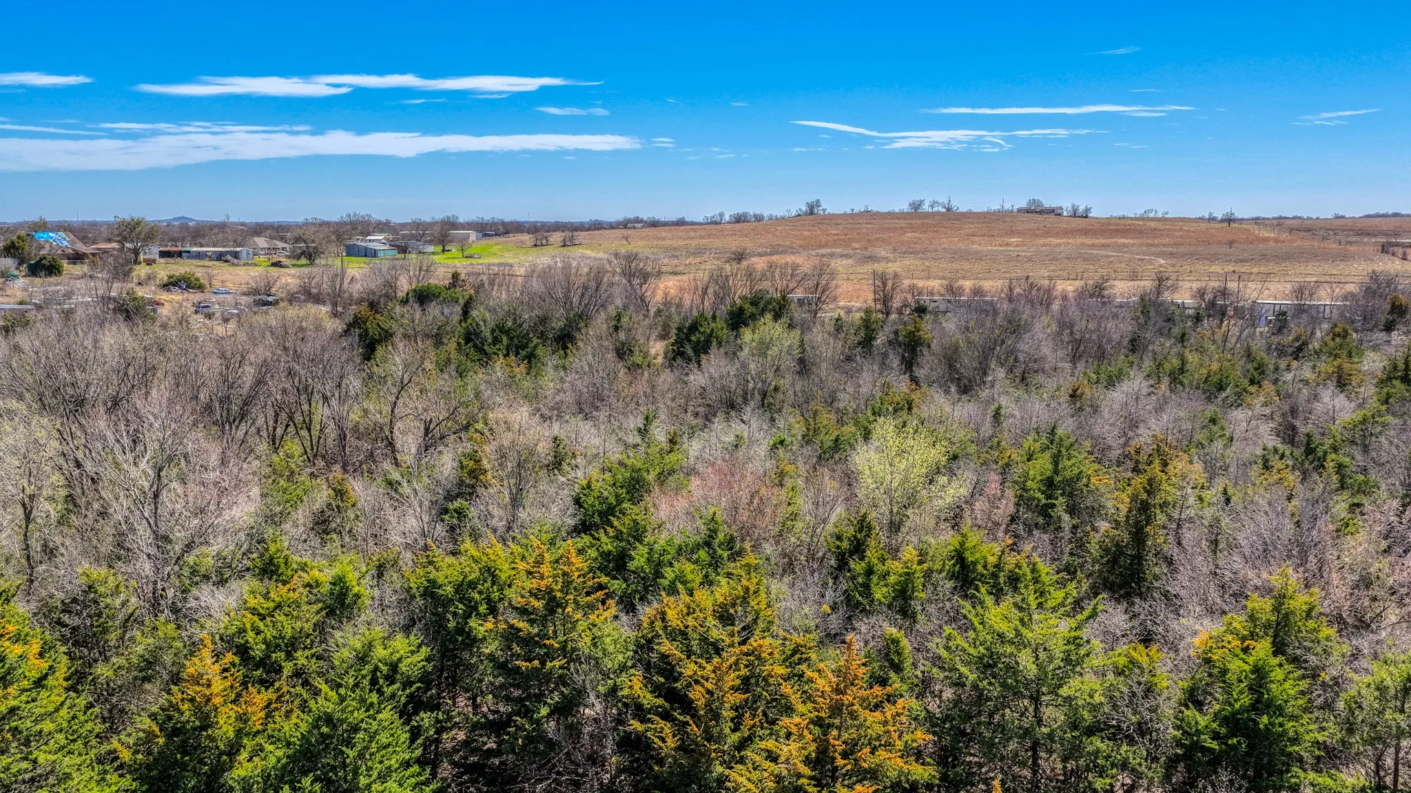 View of undeveloped land featuring rural landscape