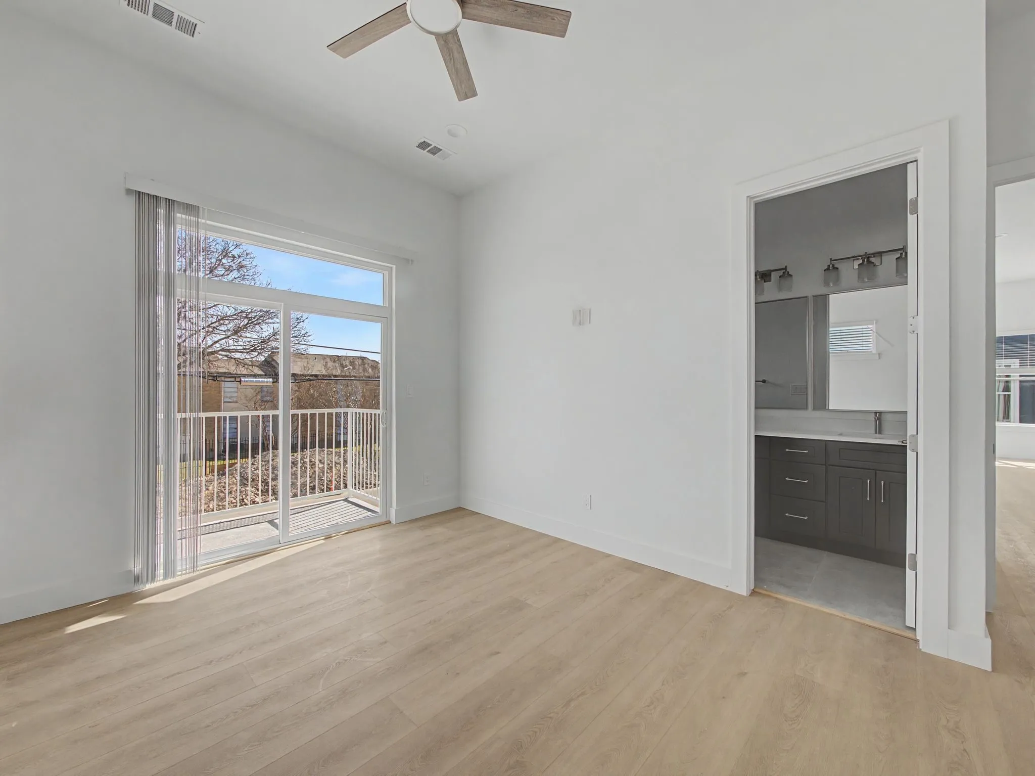End Unit with extra balcony