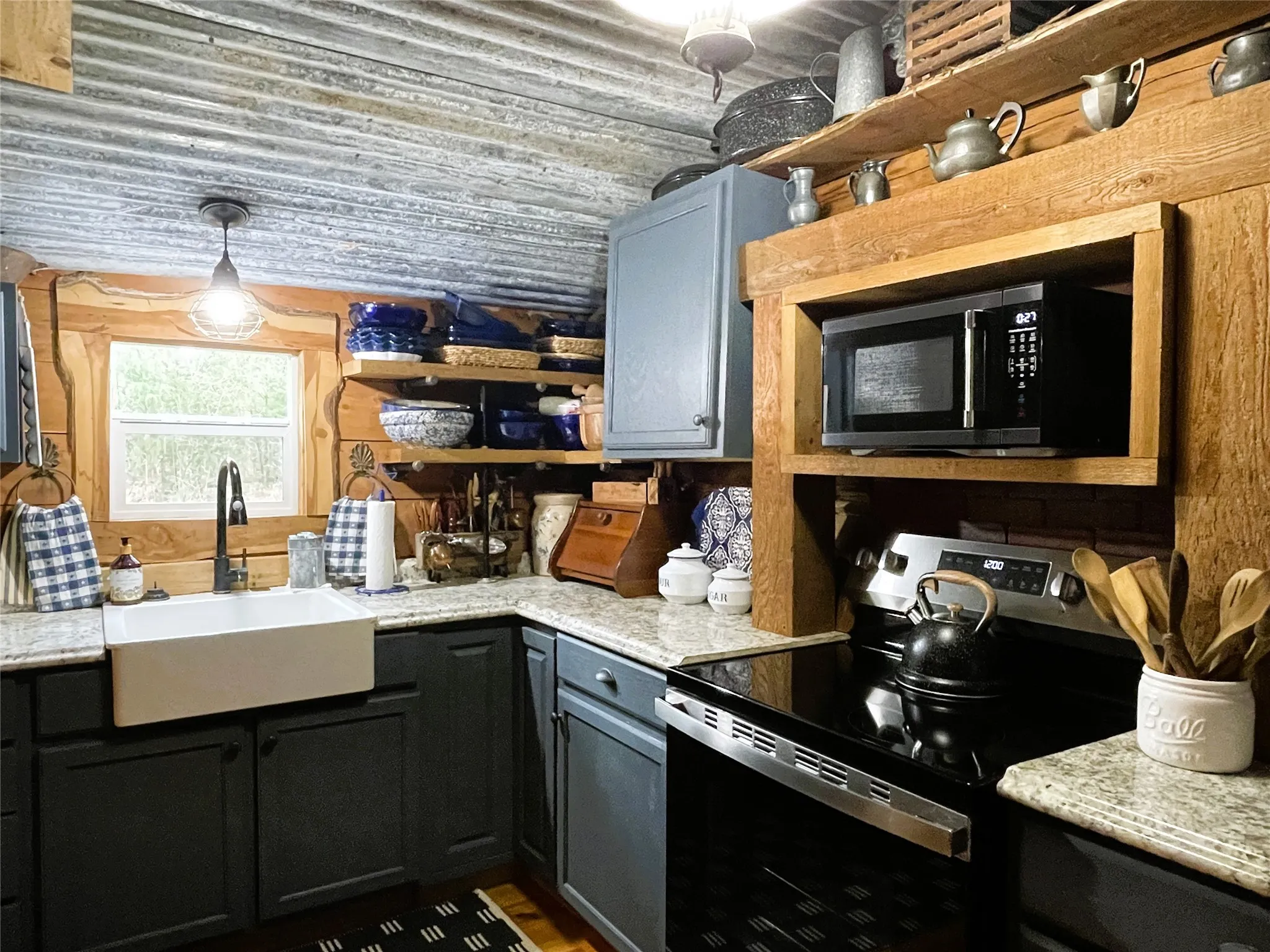 Electric Stove & Microwave