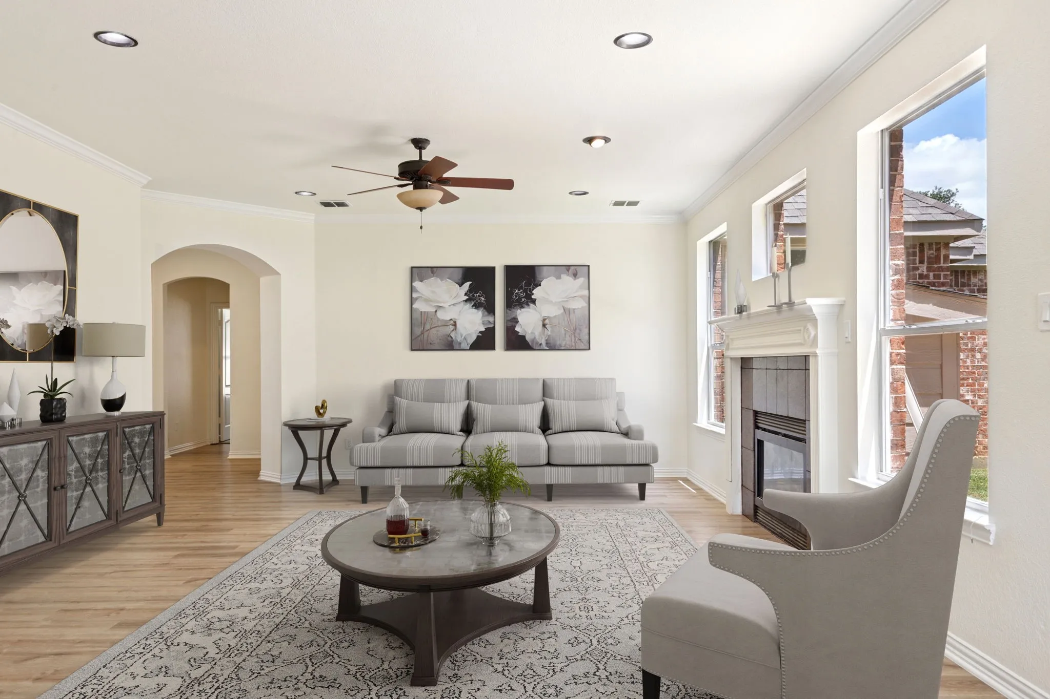 Great idea for seating in the livingroom