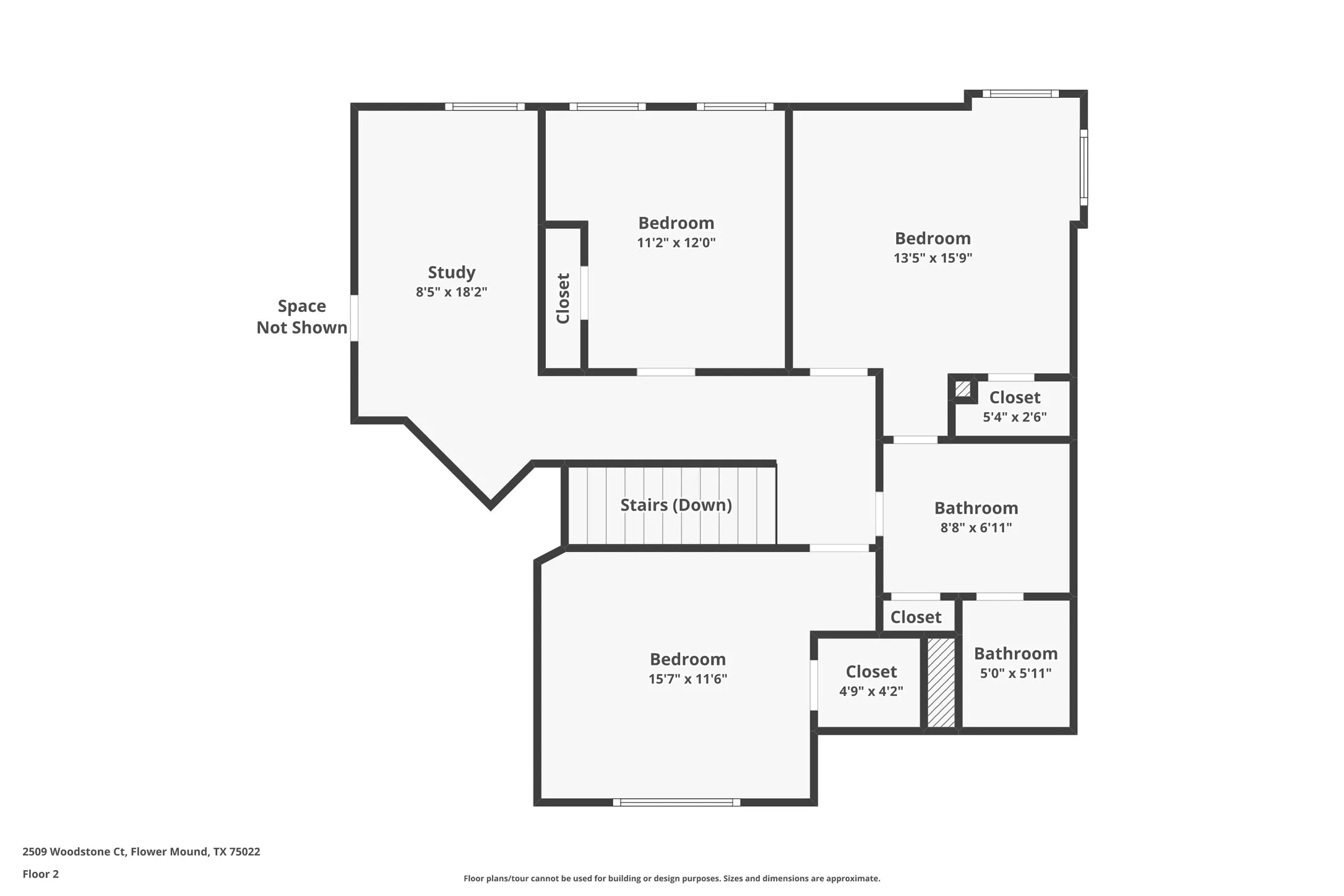 The other floor so you can see where the rooms are.