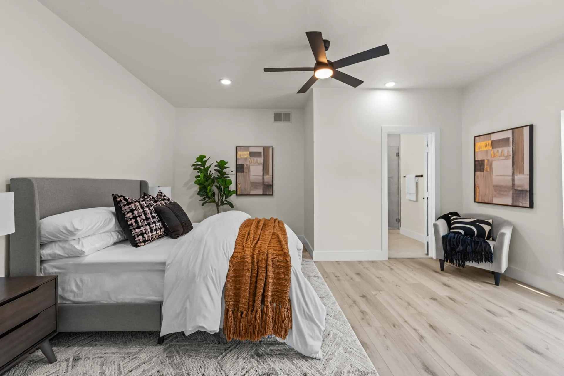 Downstairs Primary Bedroom or Large Flex Room