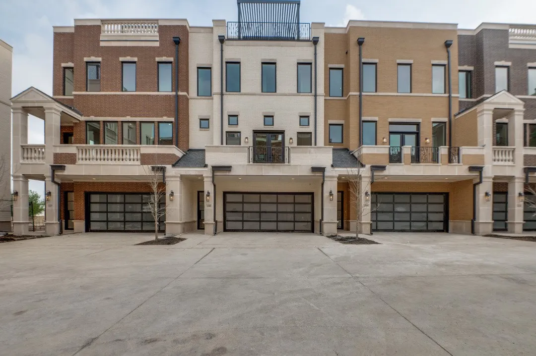 Front elevation of Bordeaux homes will be similar to Phase 2