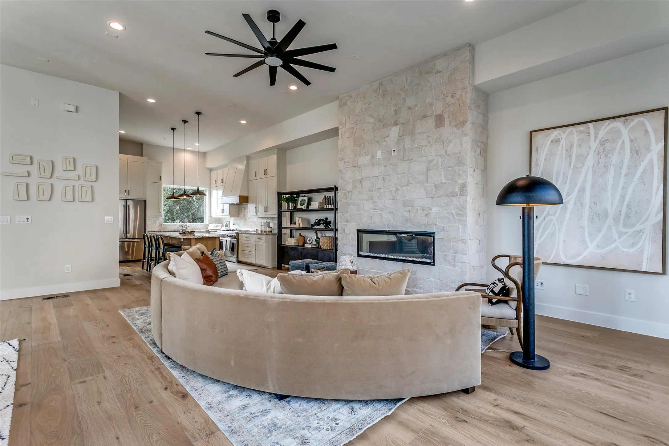 Twelve foot ceilings throughout the 2nd floor