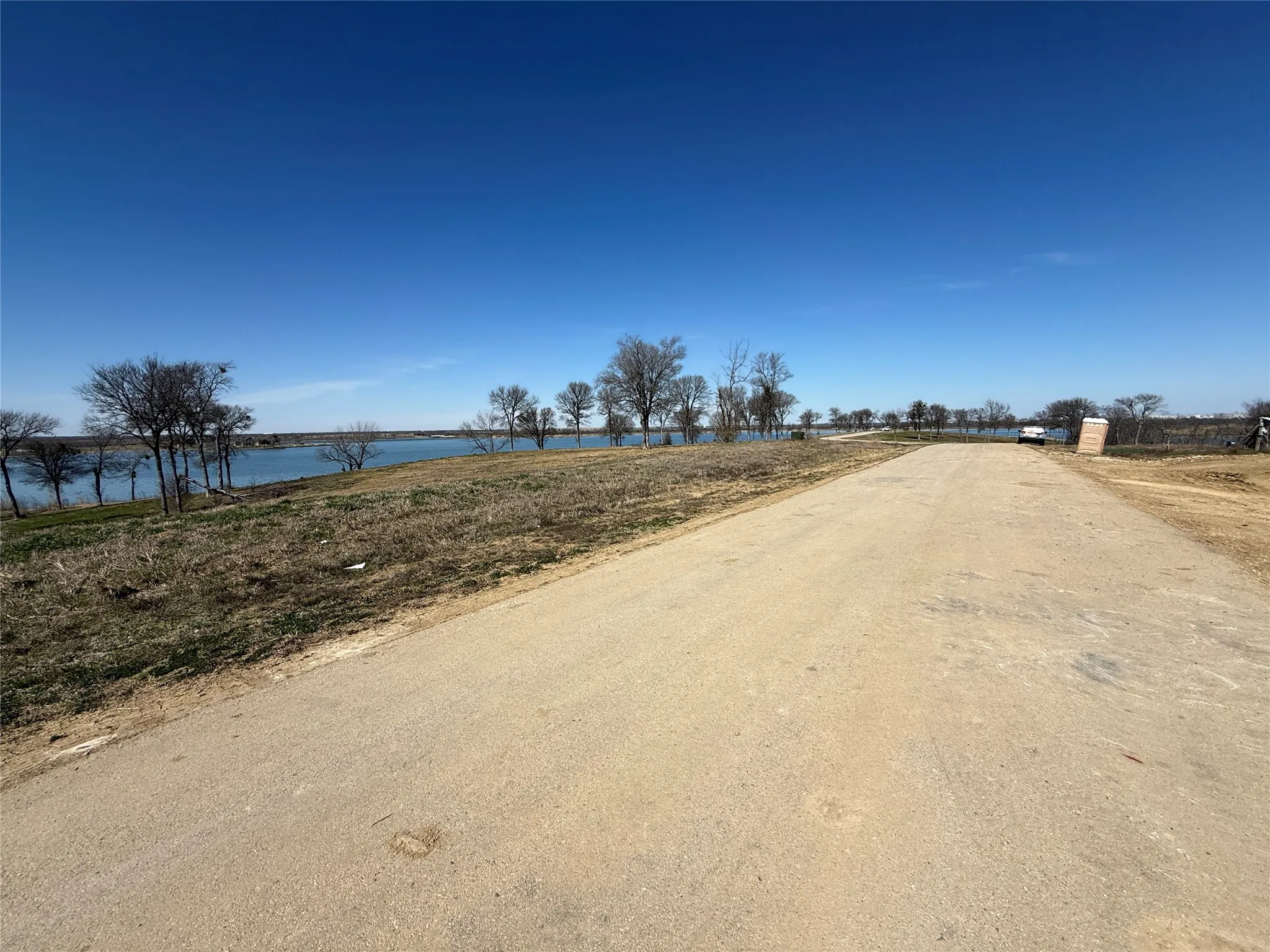 View of dirt / gravel road