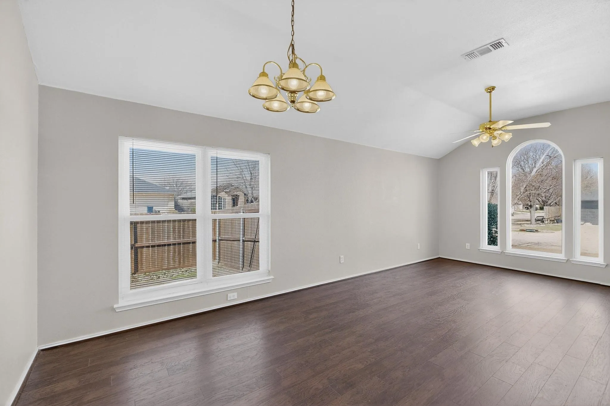 Living and dining area