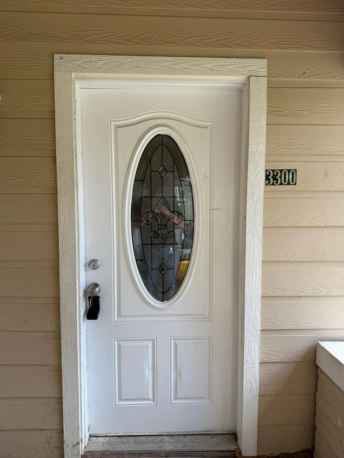 View of exterior entry