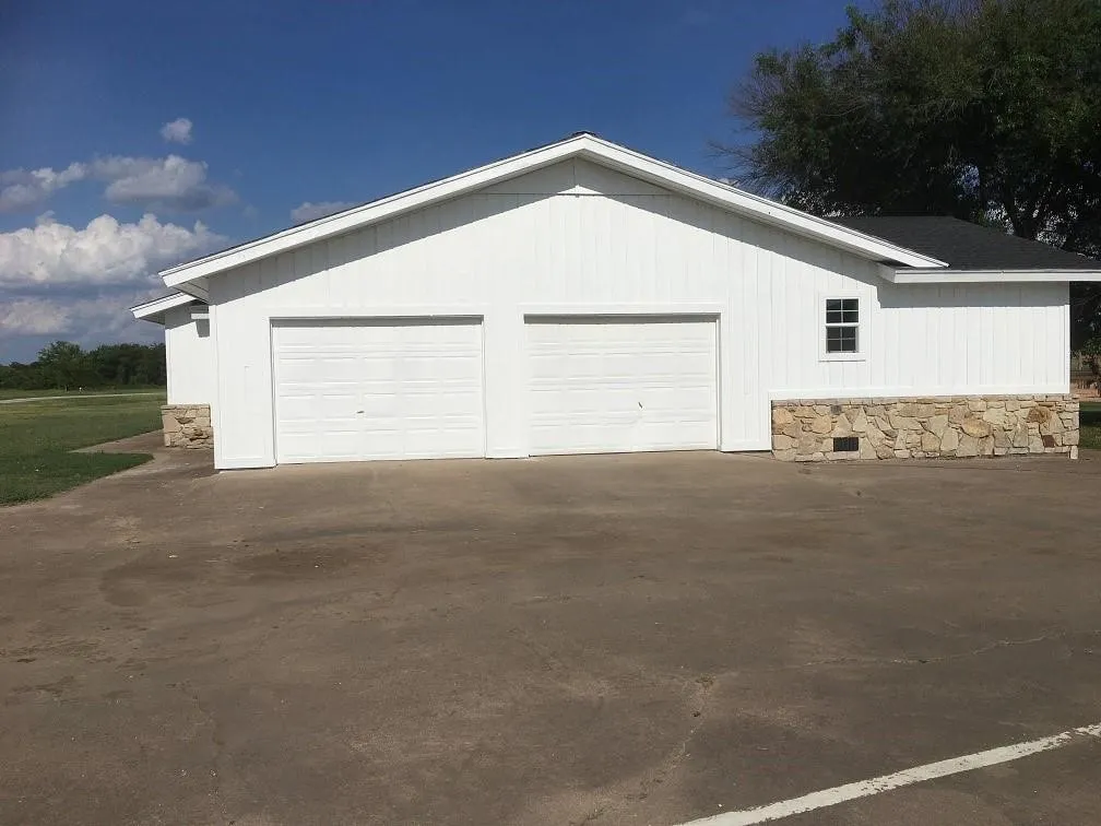 Garage: View from the West