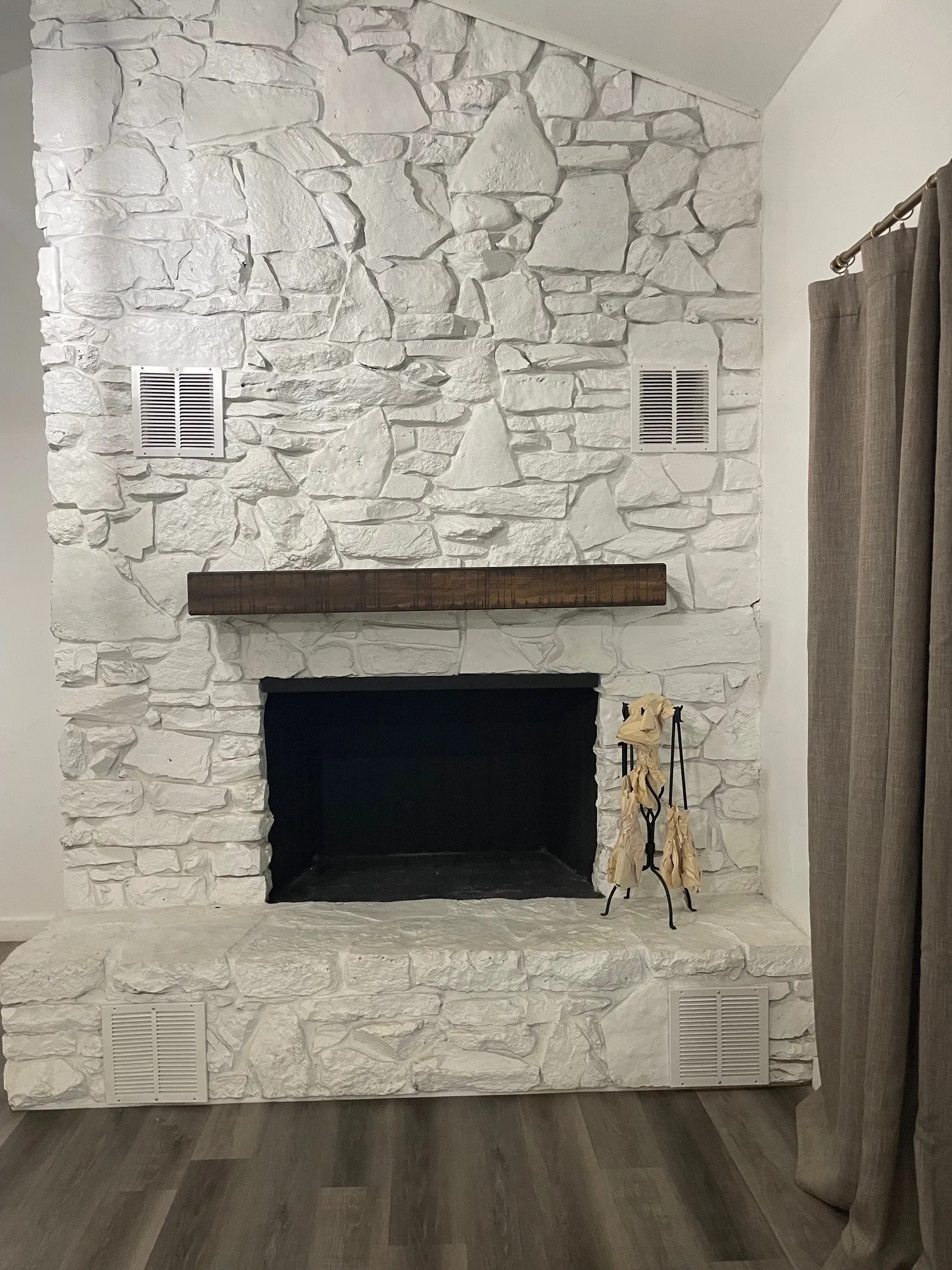 Fireplace in Office 1