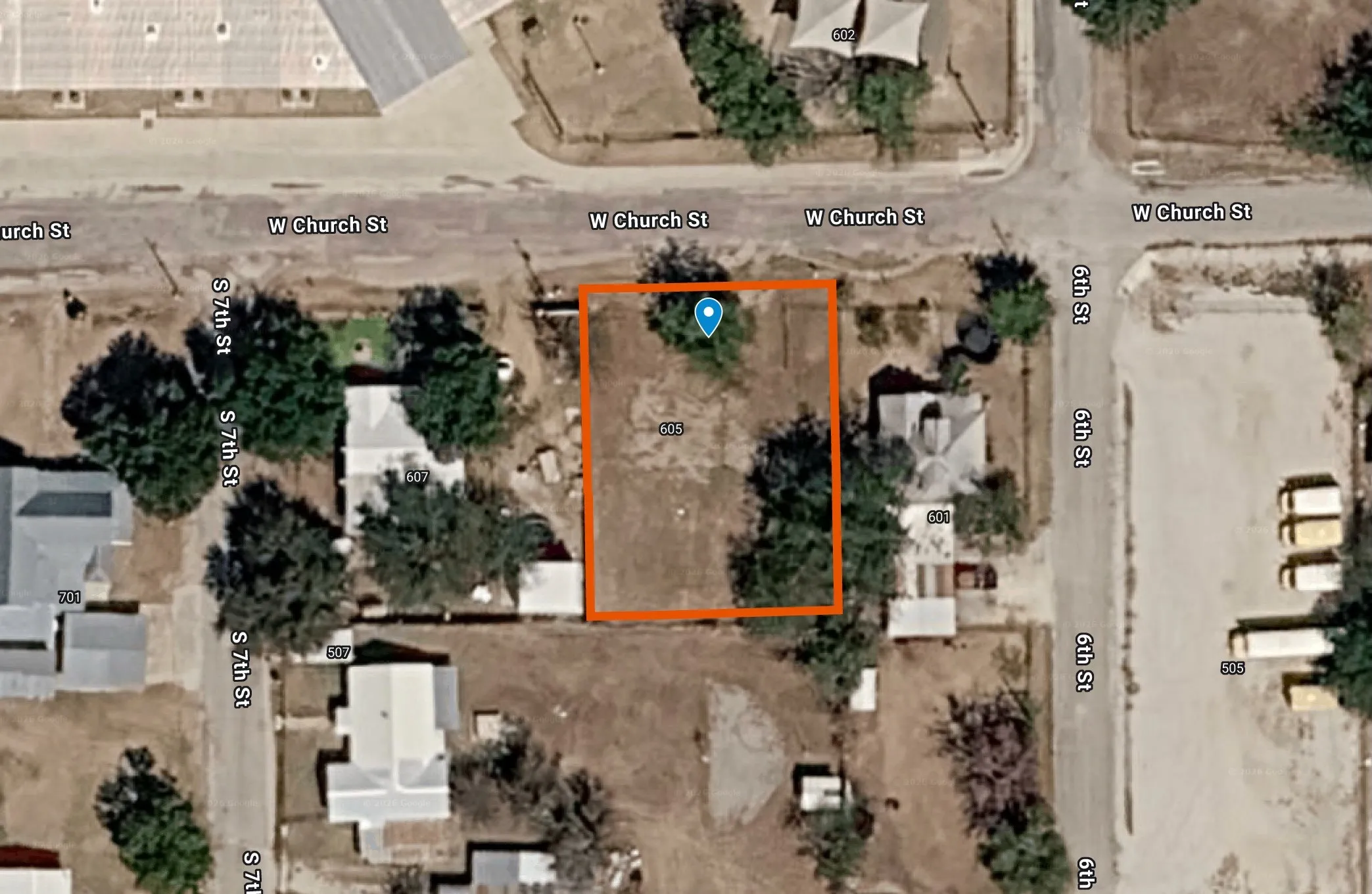 Map / location featuring property boundaries highlighted