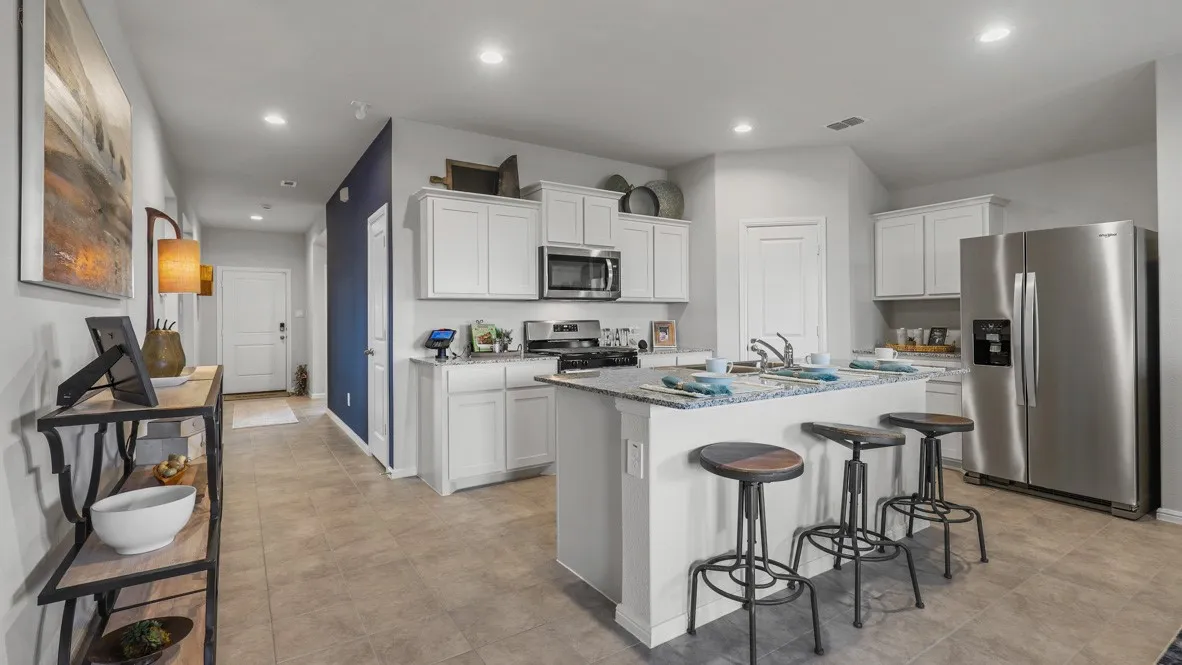  Kitchen-All Home and community information, including pricing, included features, terms, availability and amenities, are subject to change at any time without notice or obligation. All Drawings, pictures, photographs, video, square footages, floor plans, elevations, features, colors and sizes are approximate for illustration purposes only and will vary from the homes as built.