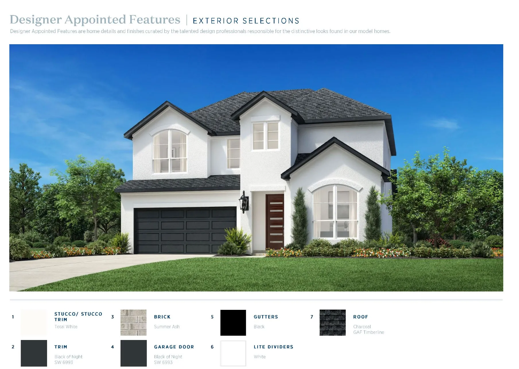 Ridgehaven Transitional- Exterior Selections