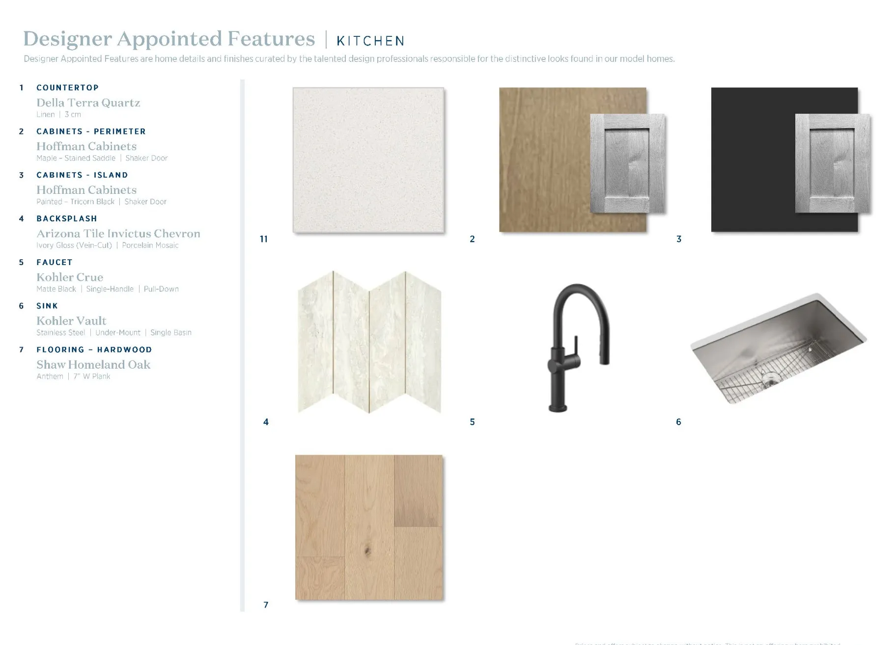 Ridgehaven Transitional- Kitchen Selections