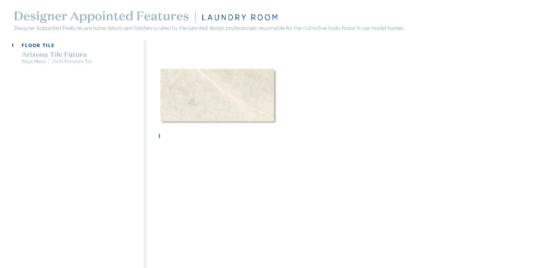 Ridgehaven Transitional- Laundry Selections
