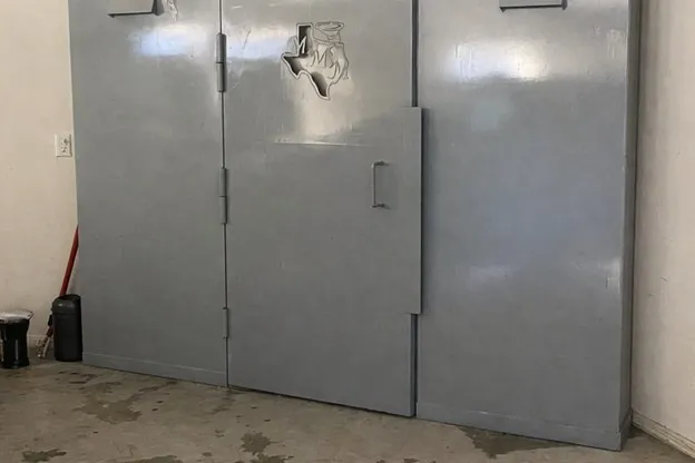 Storm Shelter in Garage