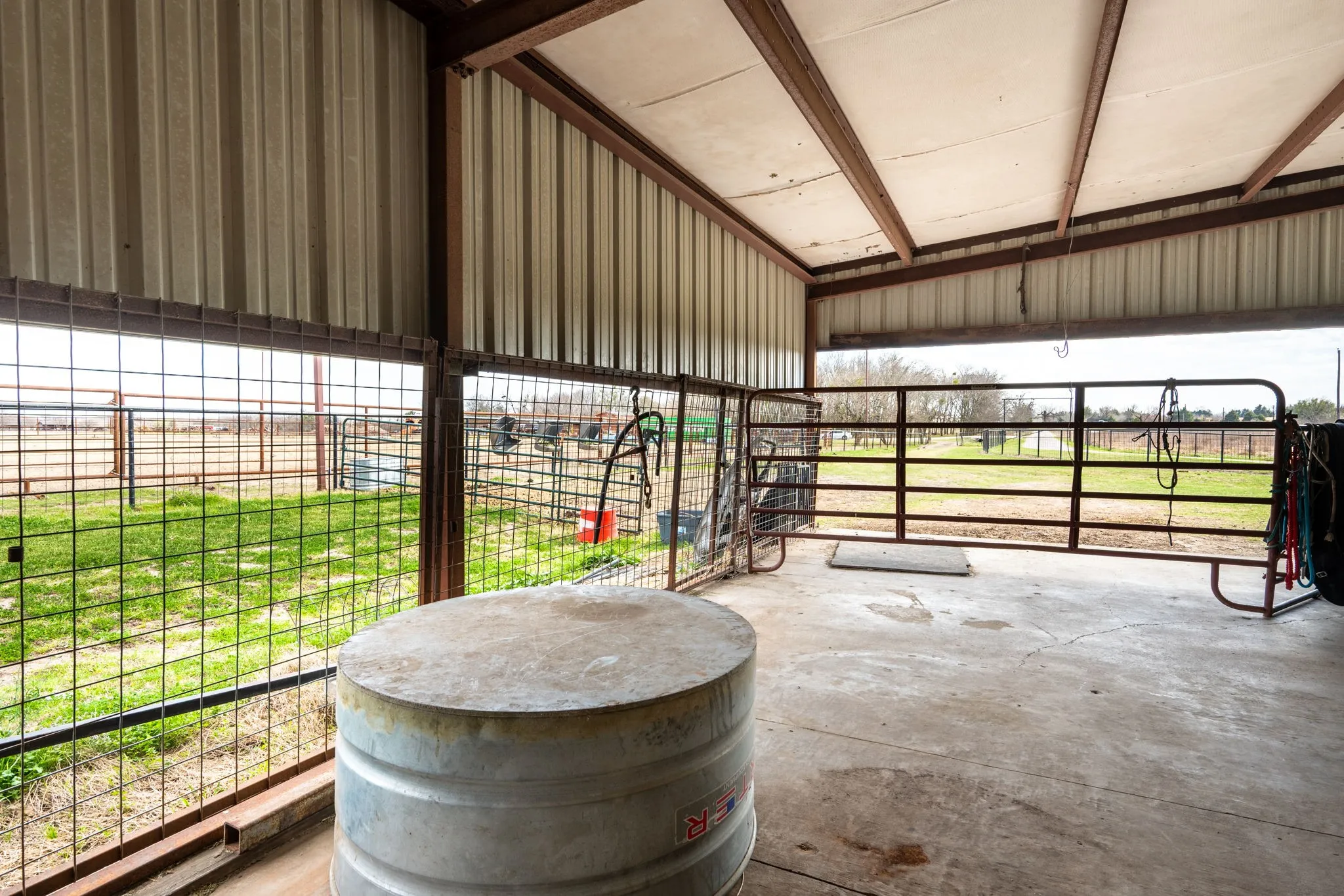 Barn area