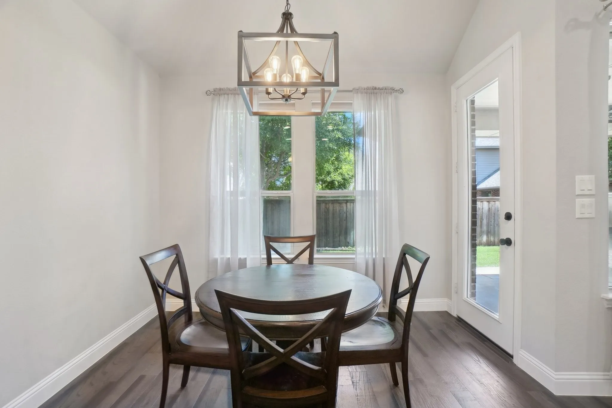 Breakfast nook.