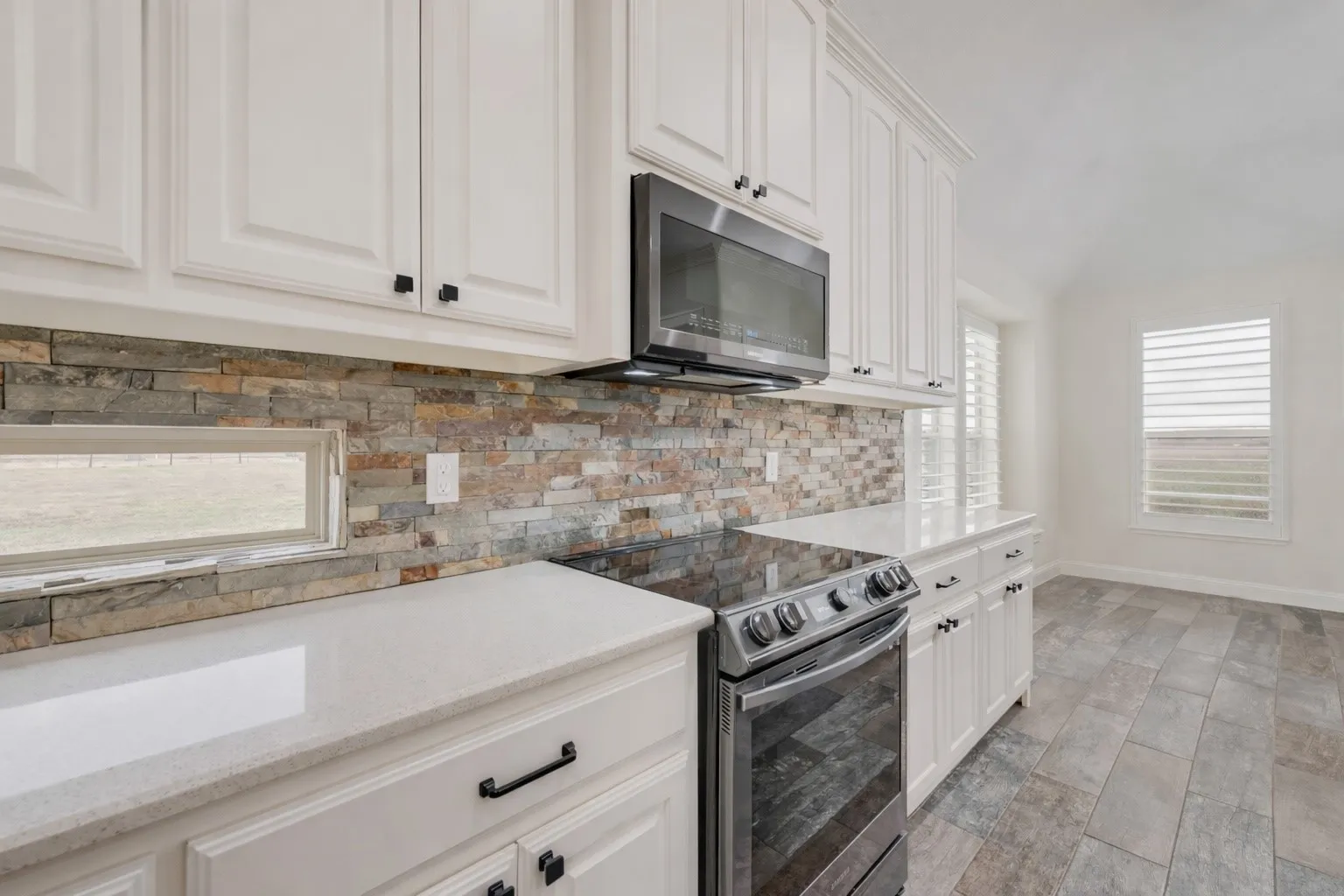 Chef's all white kitchen is ready to level up all of your family meals.