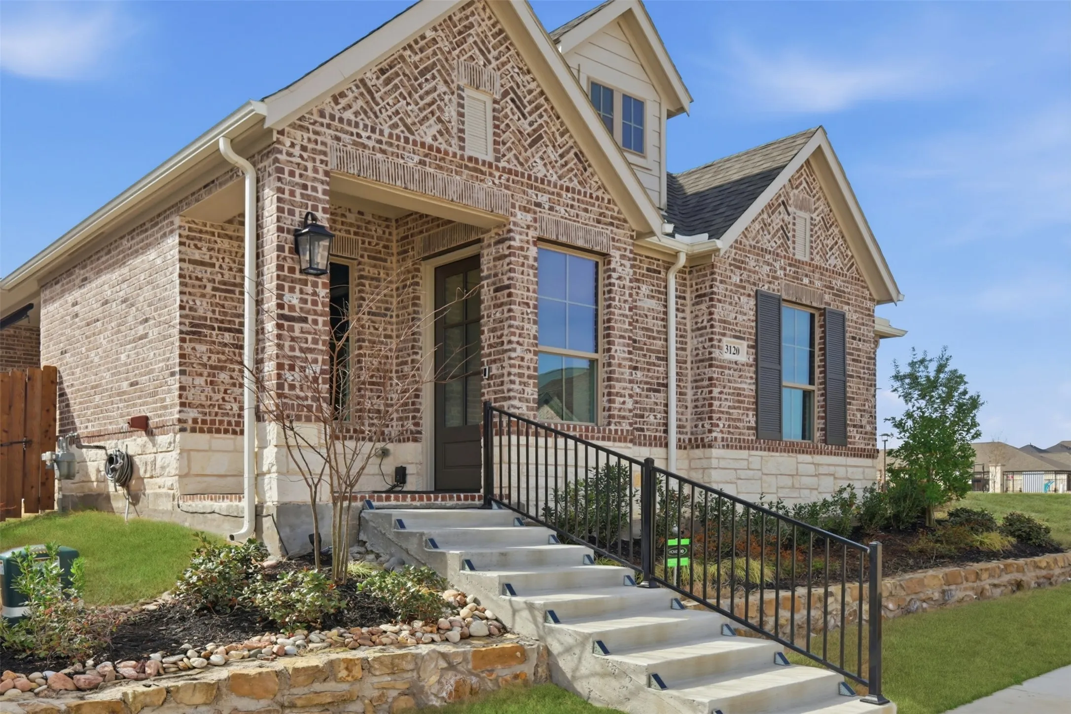Secluded entrance welcomes you home!