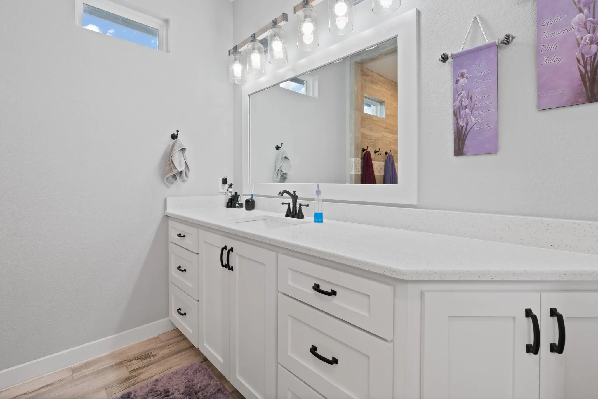 Primary bathroom/double vanity