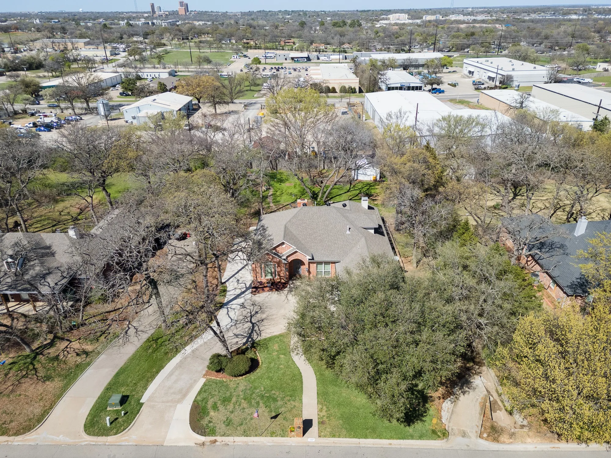 Aerial view