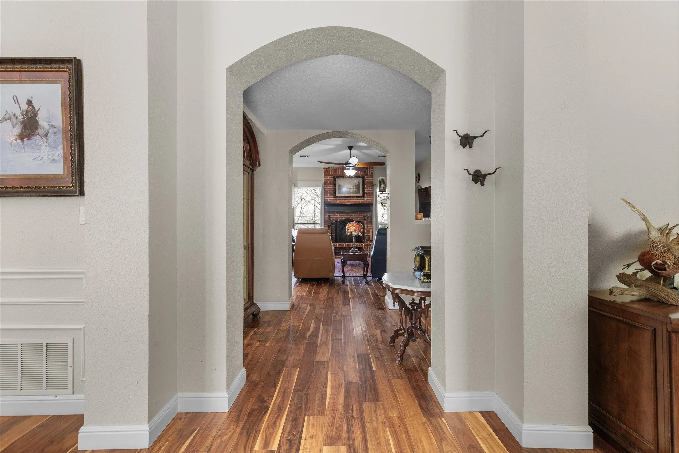 Entry Way facing Living
