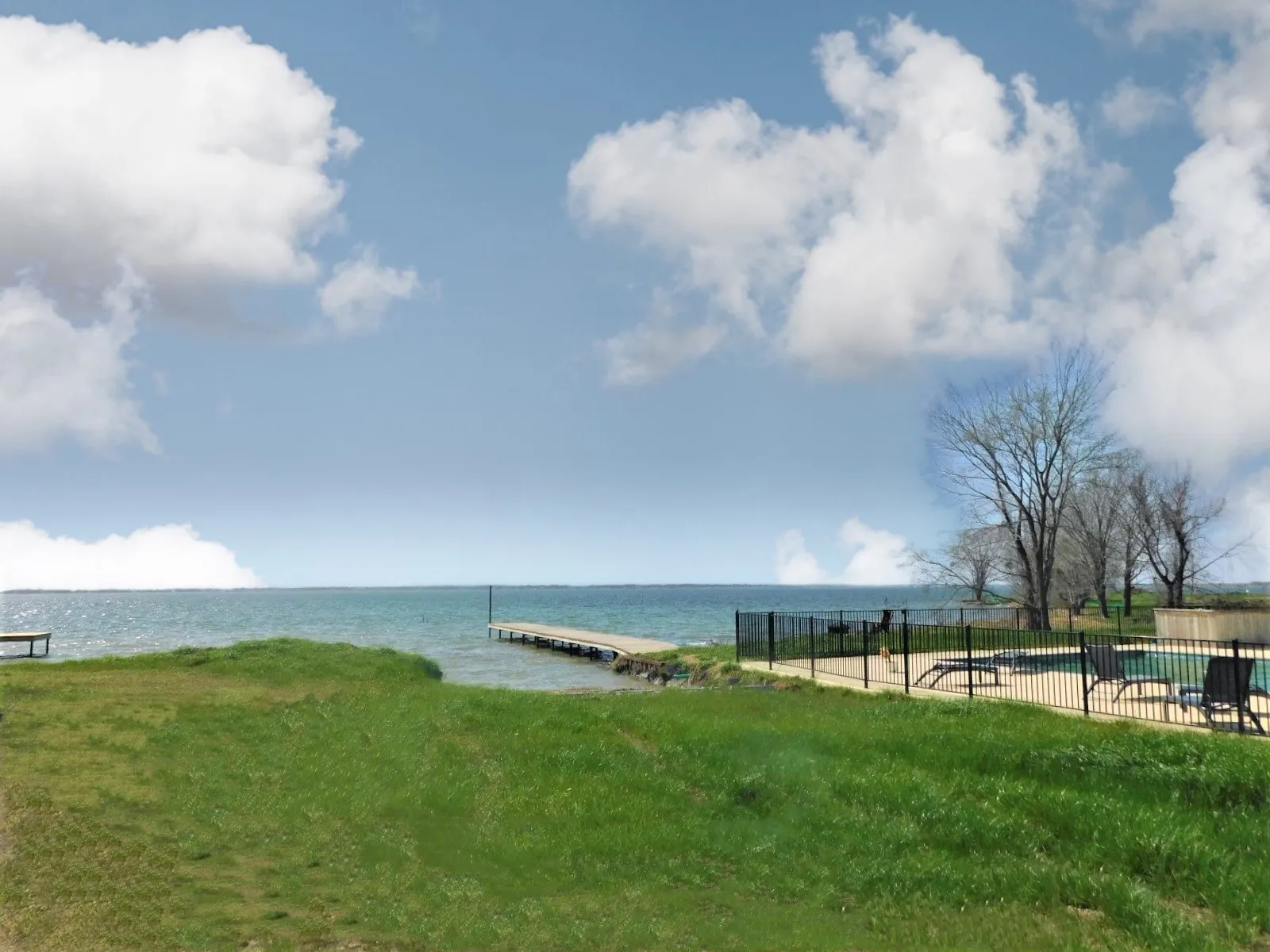 Peninsula Point boat ramp access on Richland Chambers Lake in Kerens, TX.