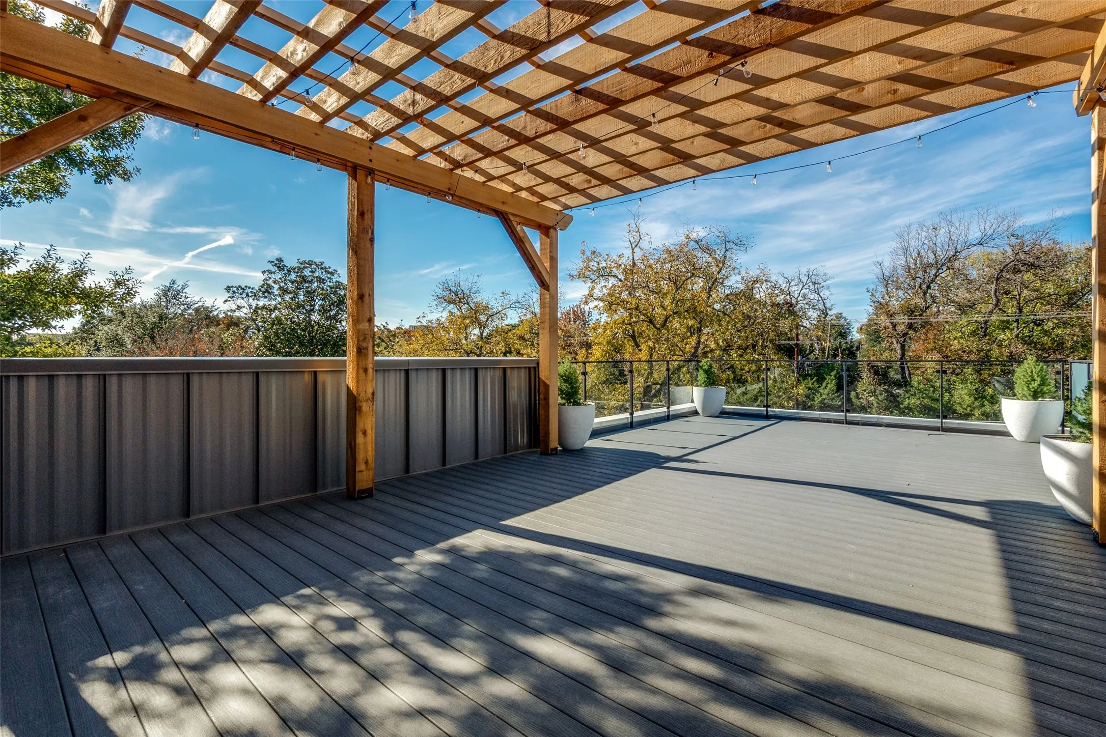 Pergola on Rooftop