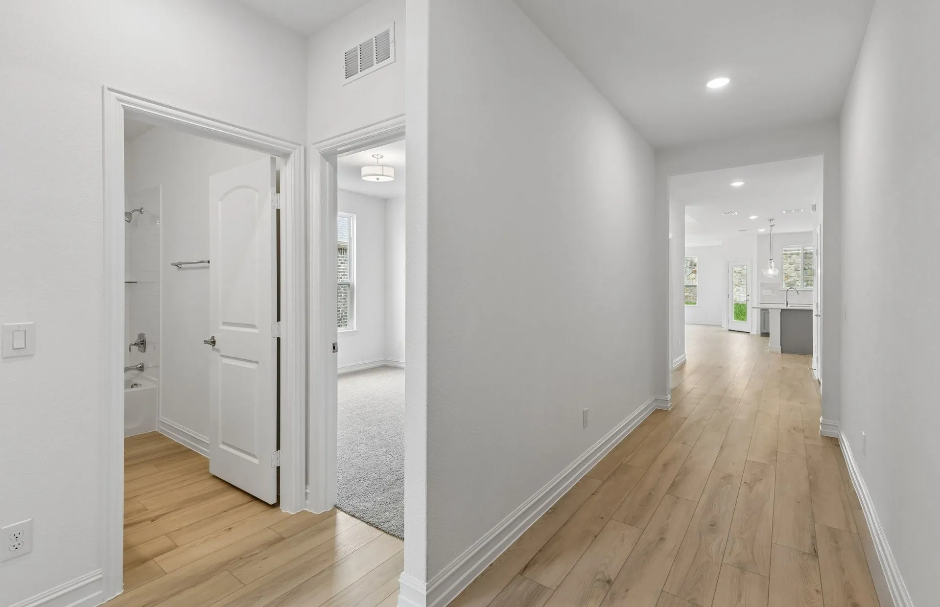 Welcoming entry into home