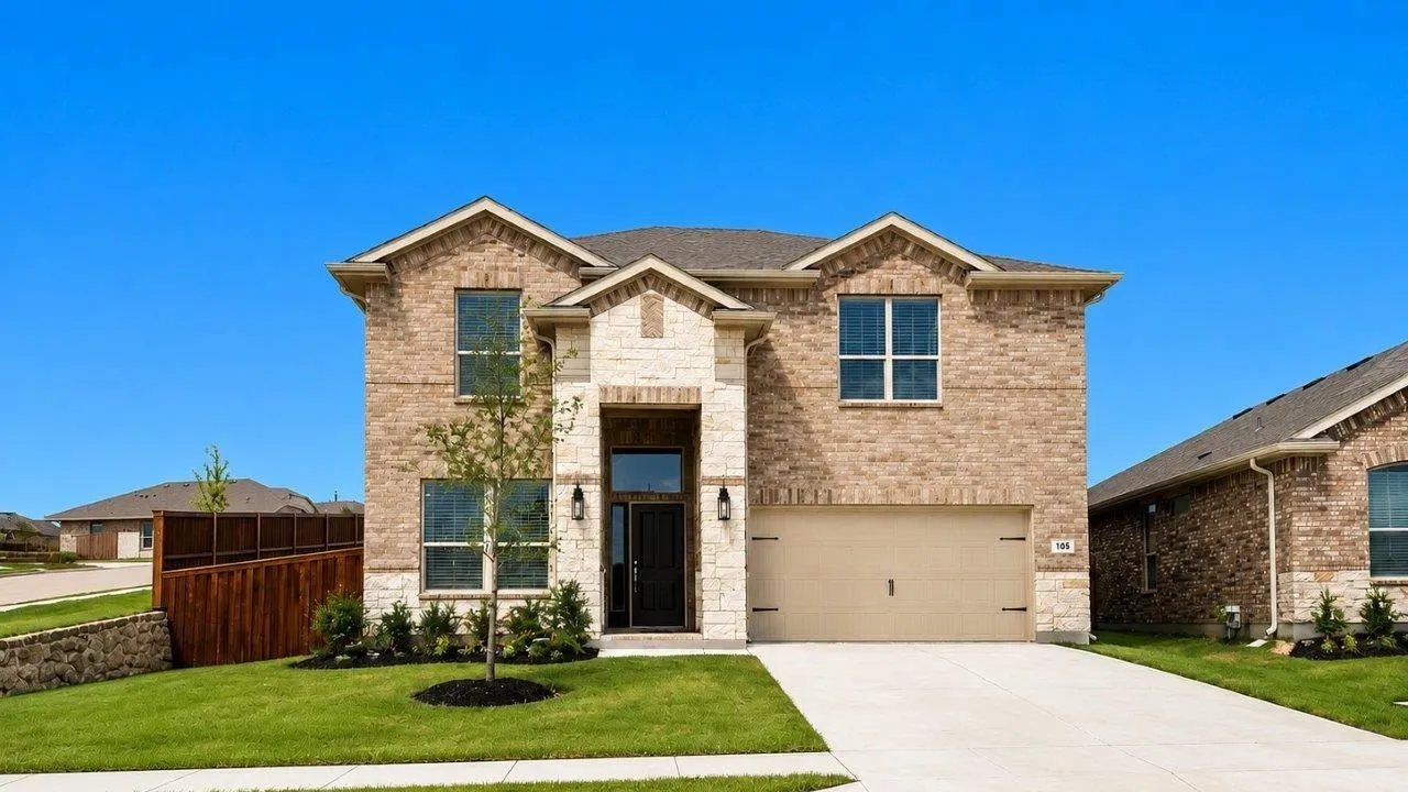 Single Family Residence For Sale in Wise County , 105 HUGO Court, Rhome, Texas 76078, 5 Bedroom, 4 Bathroom, 2 Garage spaces, 2,901 Sqft, built in 2026, New Construction - Incomplete, mls#21189449, Real Estate Agent in Rhome, Homes For Sale in Wise county, Homes For Sale in Rhome, Realtor in Rhome Texas, Real Estate Brokerage Independent Realty Texas, Luminita Cordes Realtor