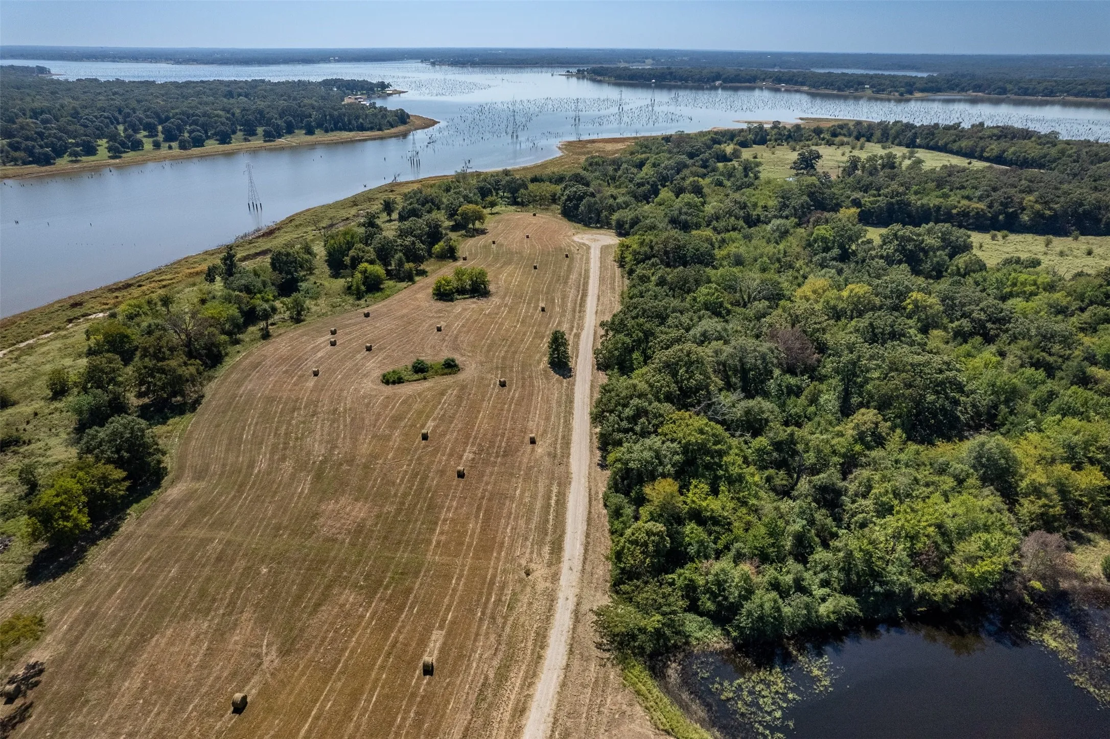 View of the lake from when we were in severe drought and SRA had drained the lake to fix the dam. These lots have always had water.