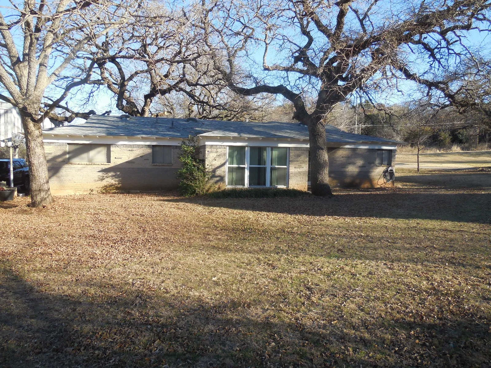 Rear view of the house.